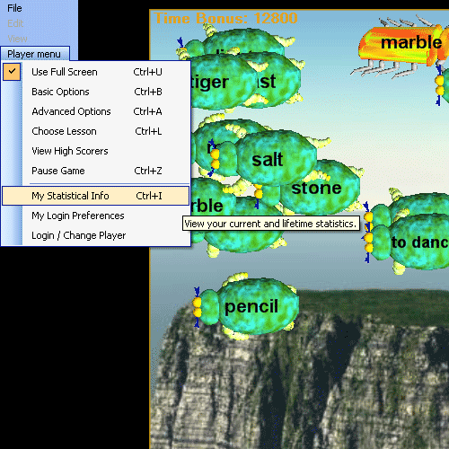 hungry frog french game student statistics