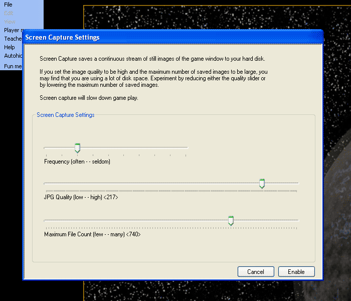 learn french language software game screen capture dialog capture