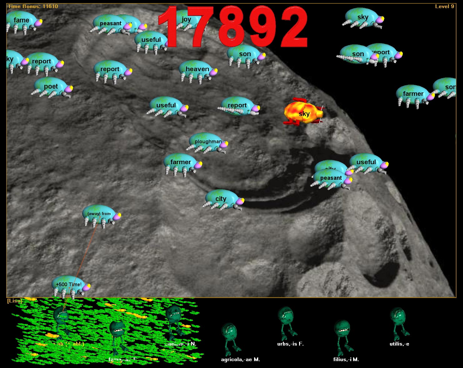 learn french language vocabulary game harder setting